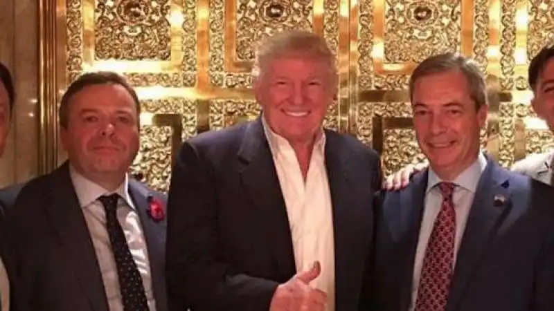 arron banks donald trump nigel farage