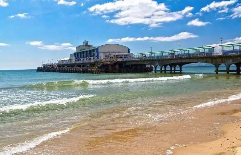 bournemouth beach, united kingdom