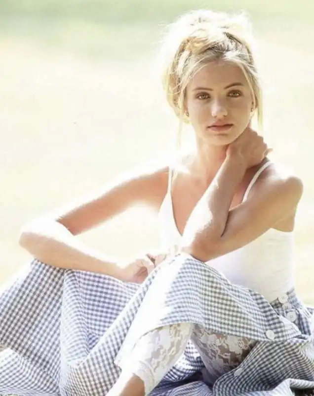 cameron diaz a 17 anni nel 1989