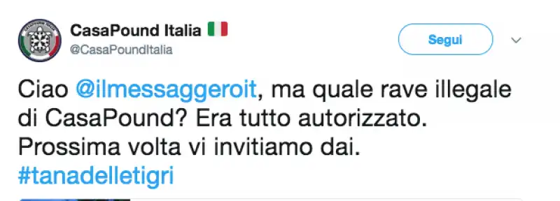 casapound tweet