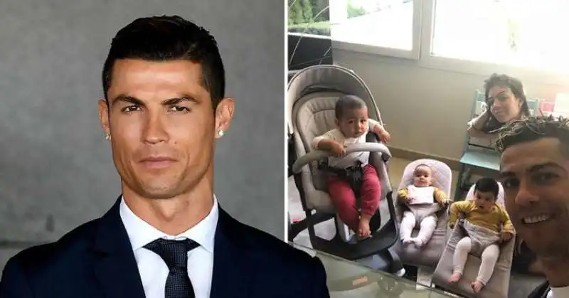 cristiano ronaldo famiglia