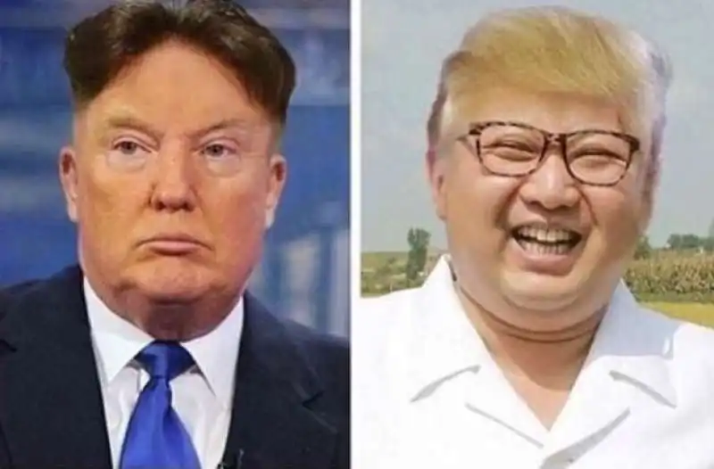 donald trump e kim jong un 1