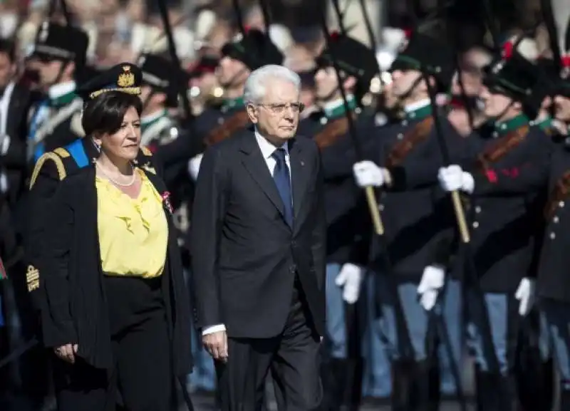 elisabetta trenta e mattarella