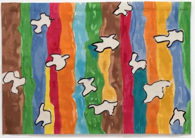 etel adnan’s “wool tapestry