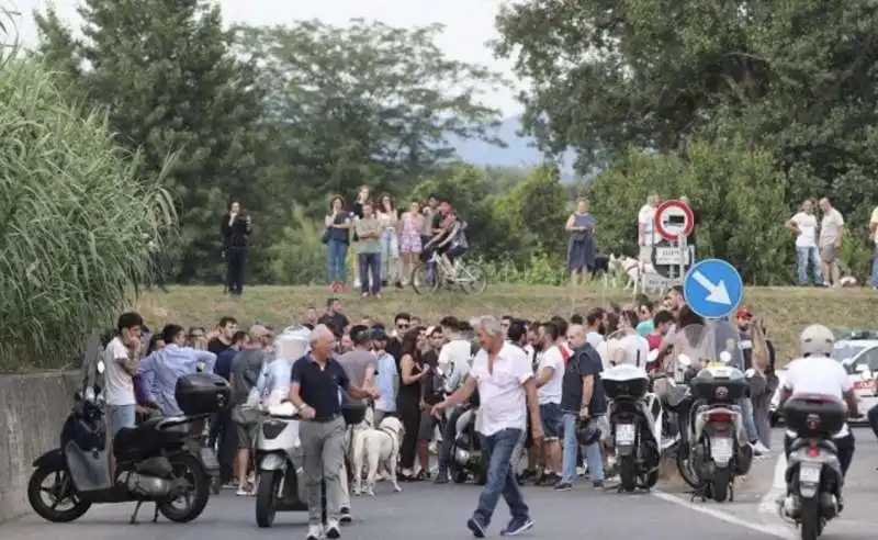 firenze corteo per duccio dini contro i rom 4