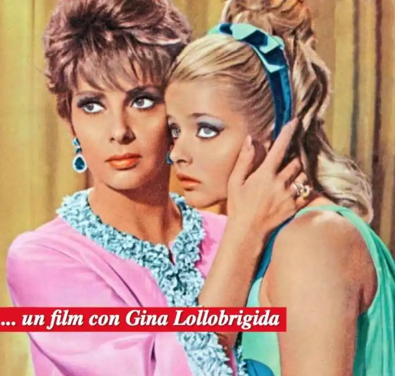 GINA LOLLOBRIGIDA E EWA AULIN