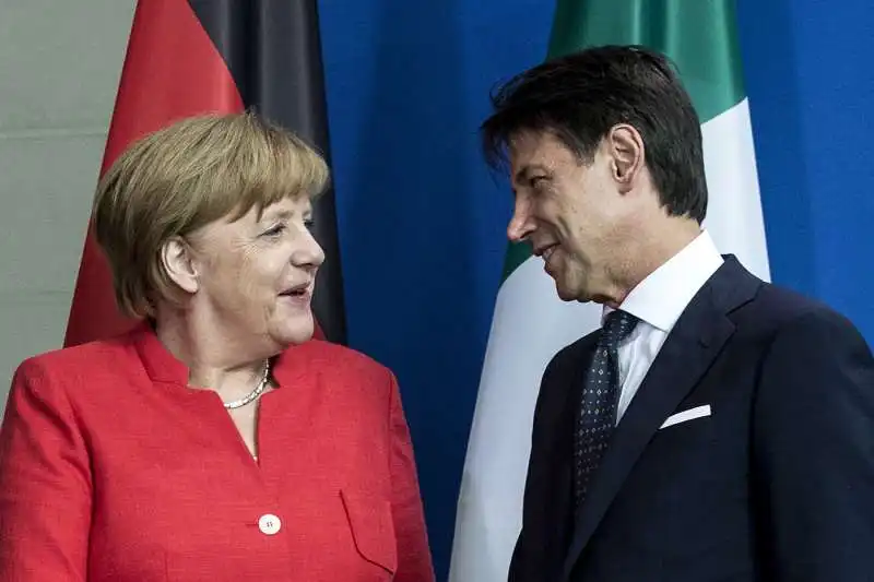 giuseppe  conte  angela merkel