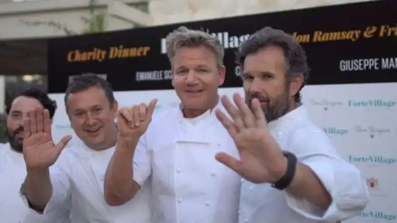 gordon ramsay carlo cracco forte village 