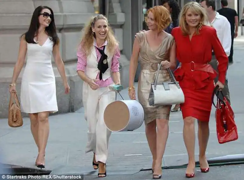 il cast di sex and the city nel 2007