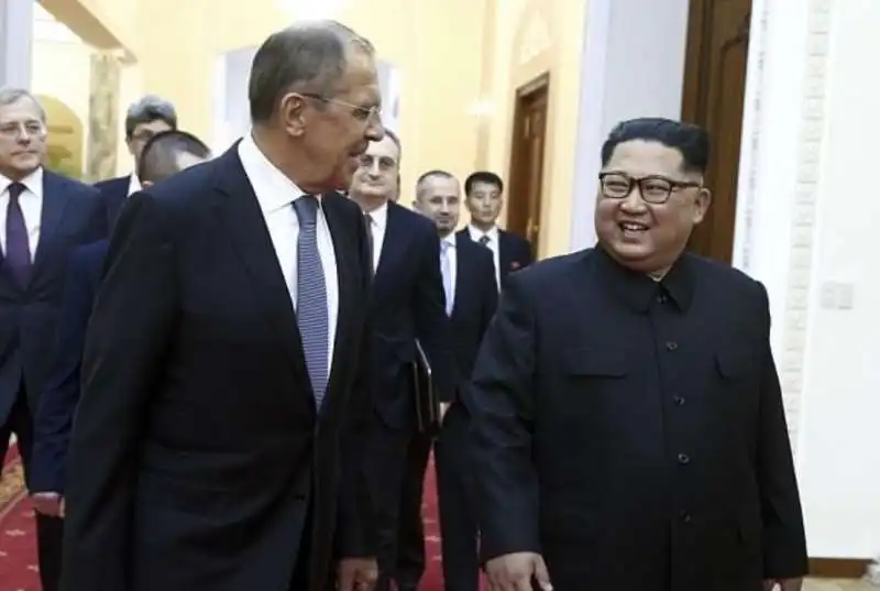 incontro kim jong un e sergej lavrov 3