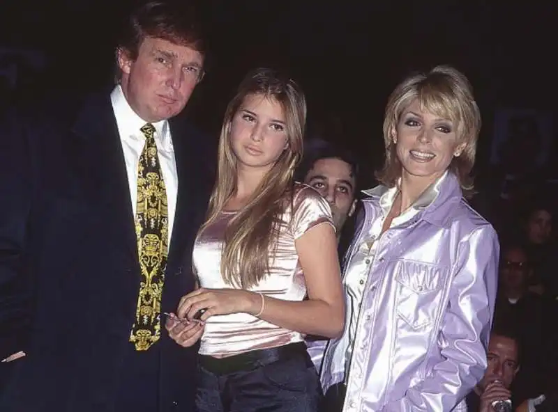 ivanka trump con i genitori