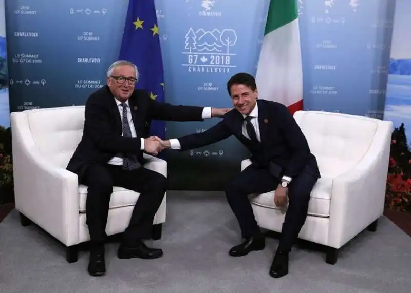 JUNCKER GIUSEPPE CONTE 