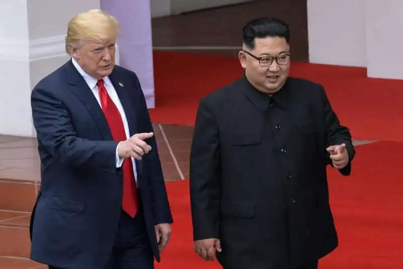 kim jong un e donald trump 