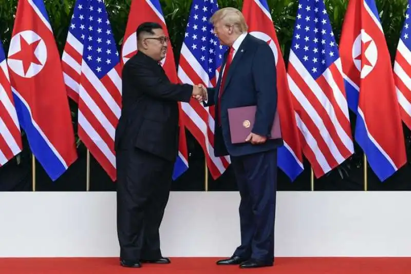 kim jong un e donald trump