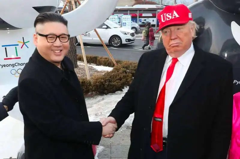 kim trump imitatori 2