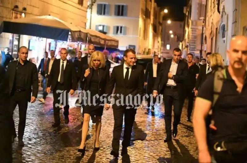 macron e brigitte a roma   foto barillari 4