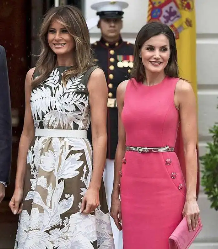 melania e letizia