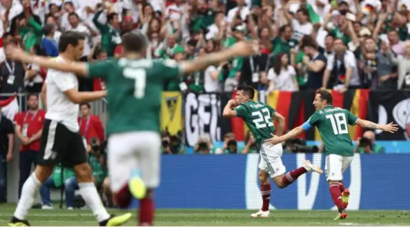 messico germania gol di lozano