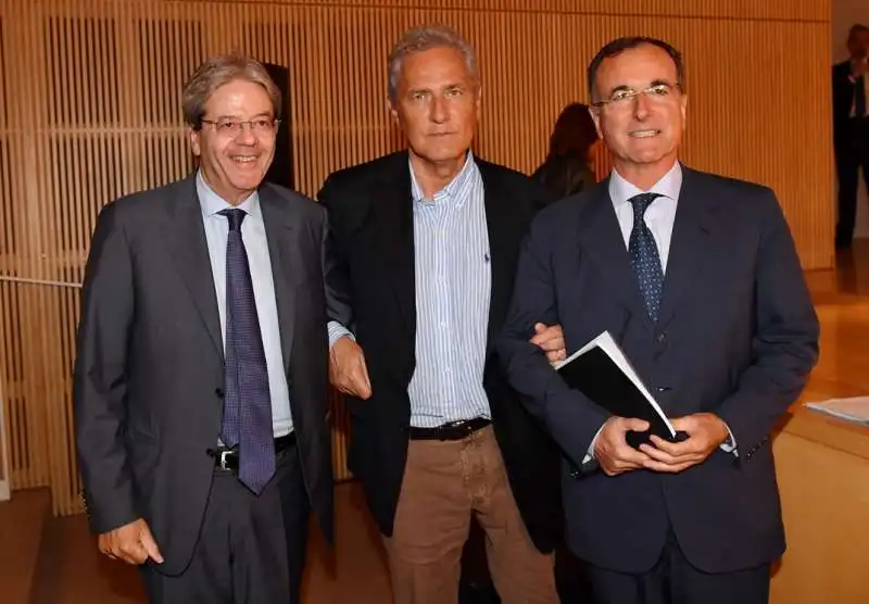 paolo gentiloni  francesco rutelli  franco frattini (1)