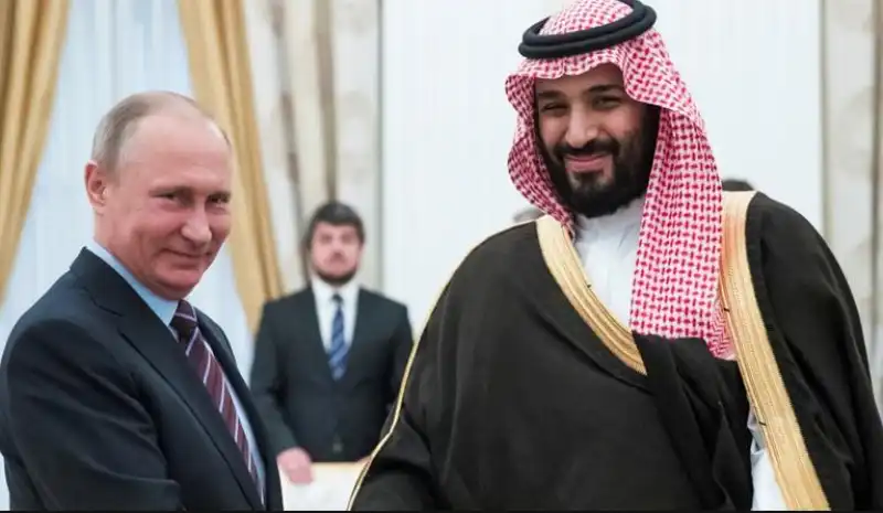 putin Mohammed bin Salman