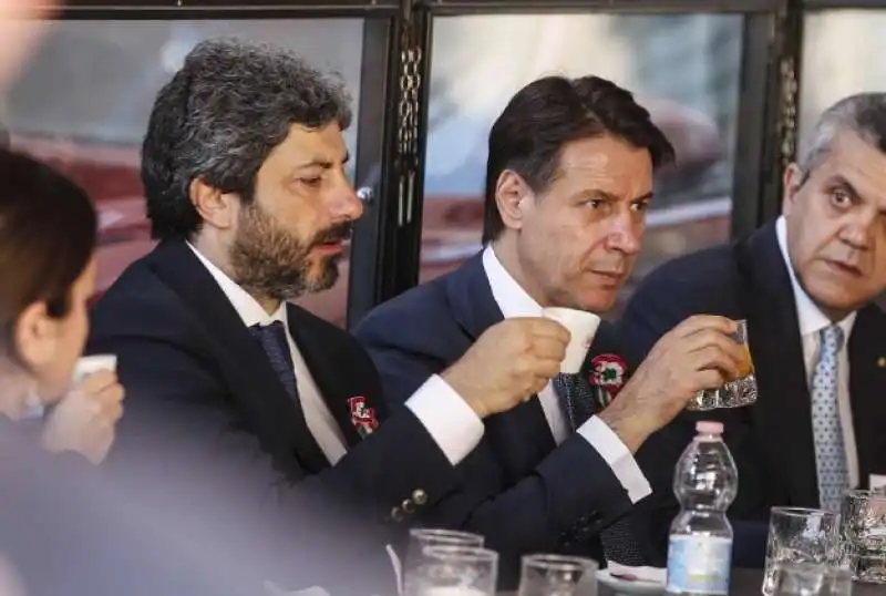 roberto fico e giuseppe conte