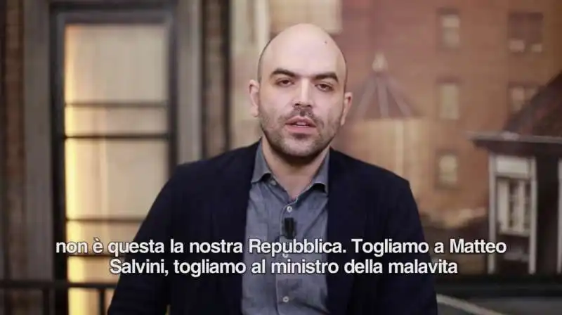 roberto saviano contro matteo salvini 5