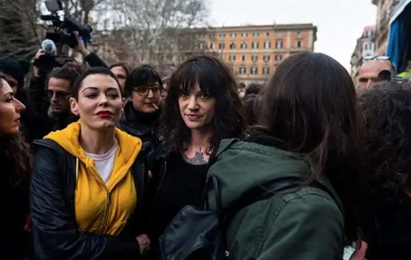 rose mcgowan e asia argento