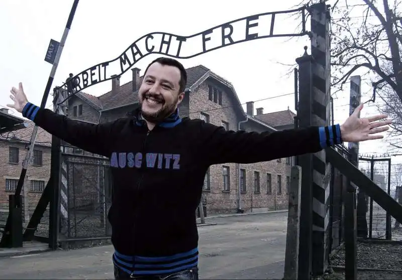 SALVINI AUSCHWITZ