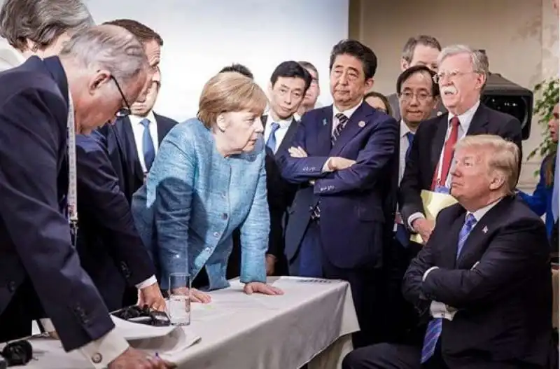 TRUMP E I LEADER DEL G7 CANADESE