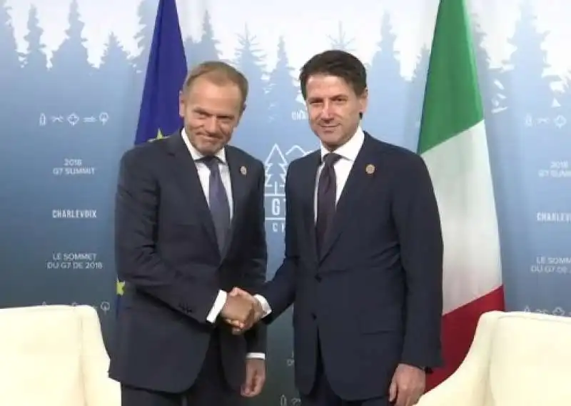 TUSK GIUSEPPE CONTE 