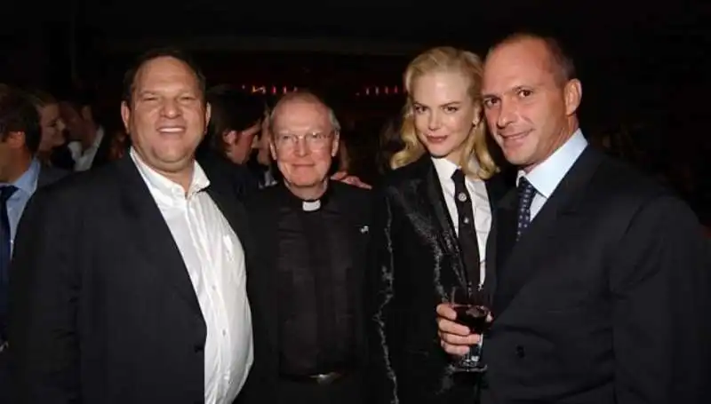 weinstein, father leo o'donovan, nicole kidman e cipriani 