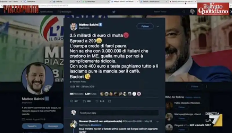 alessandra moretti e il profilo twitter fake di matteo salvini 3