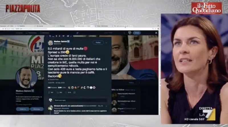 alessandra moretti e il profilo twitter fake di matteo salvini 4