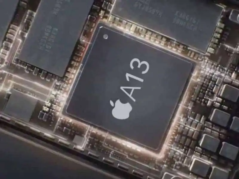 apple processore a13 per i nuovi iphone