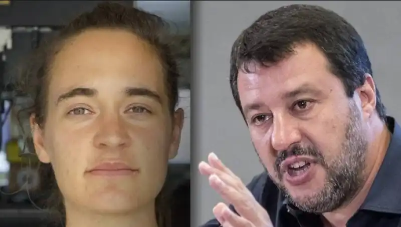 carola rackete salvini