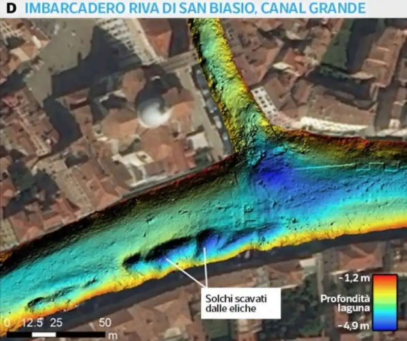 cnr i disastri delle grandi navi sui fondali di venezia  2