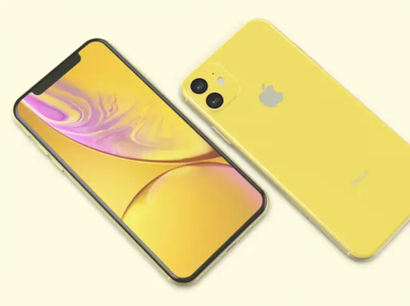 concept dei nuovi iphone xr