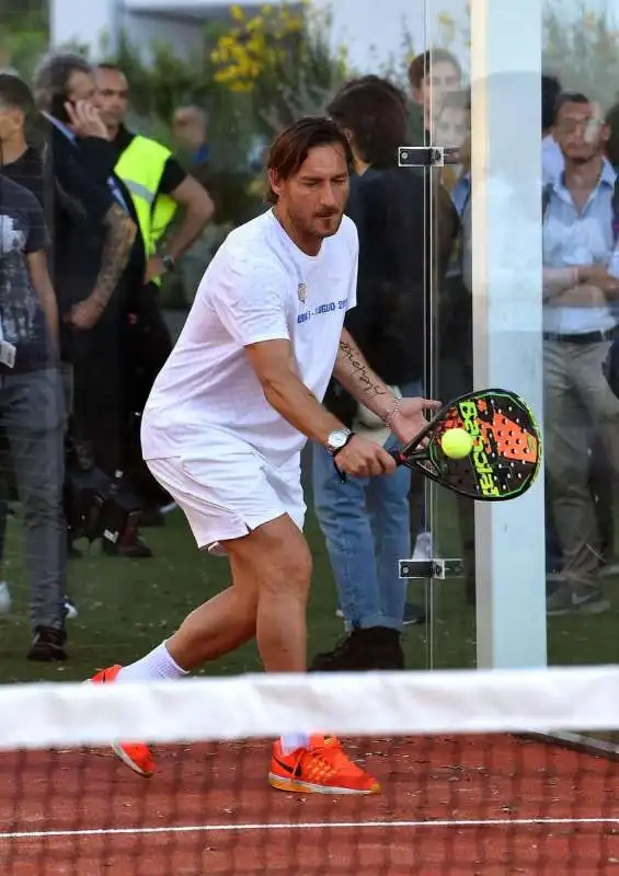 francesco padel totti  foto  mezzelani gmt 020 