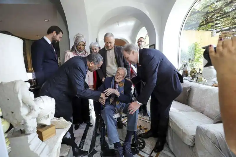 franco zeffirelli nella sua casa museo sull'appia antica 2