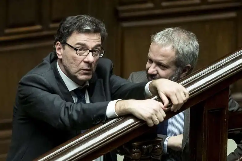 GIANCARLO GIORGETTI E CLAUDIO BORGHI