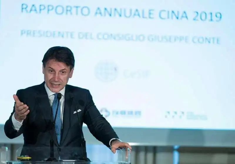 giuseppe conte fondazione italia cina