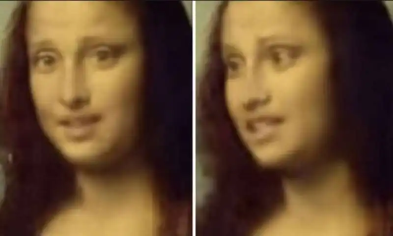 il deep fake della gioconda 1