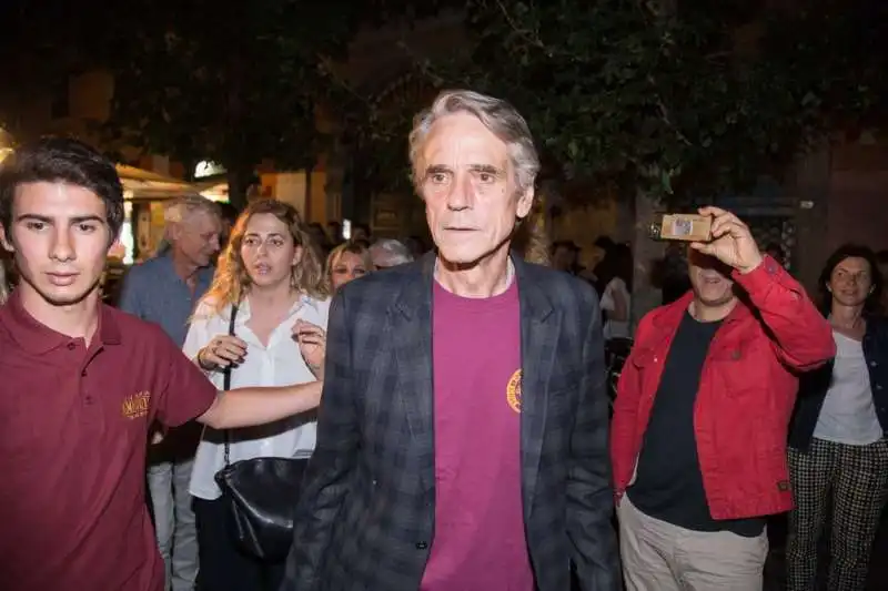 jeremy irons ospite dei ragazzi del cinema america 1