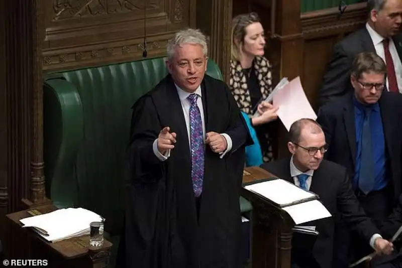 john bercow e la mozione per bloccare il no deal