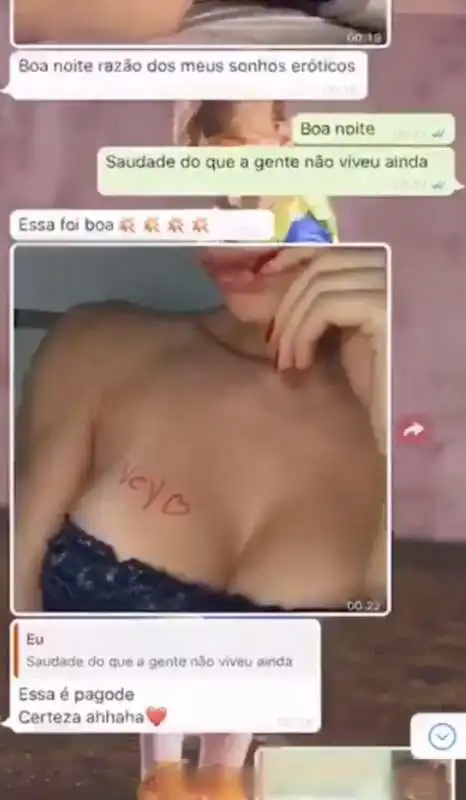 la chat tra neymar e la donna che lo accusa di stupro 2