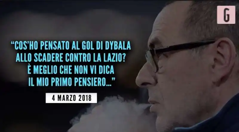 le frasi di maurizio sarri contro la juventus 4