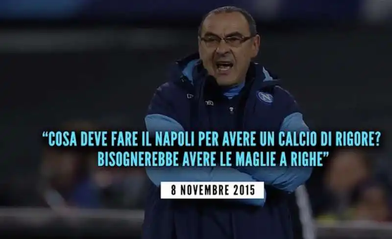 le frasi di maurizio sarri contro la juventus 8