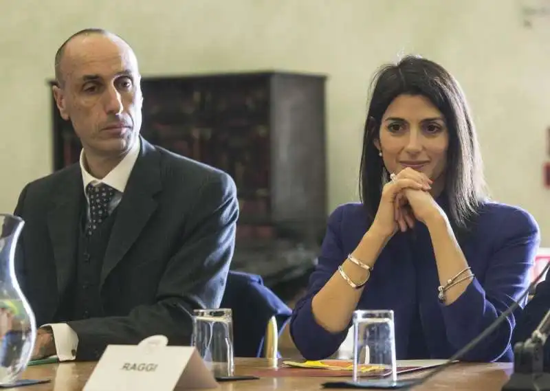 luca lanzalone virginia raggi foto lapresse 1