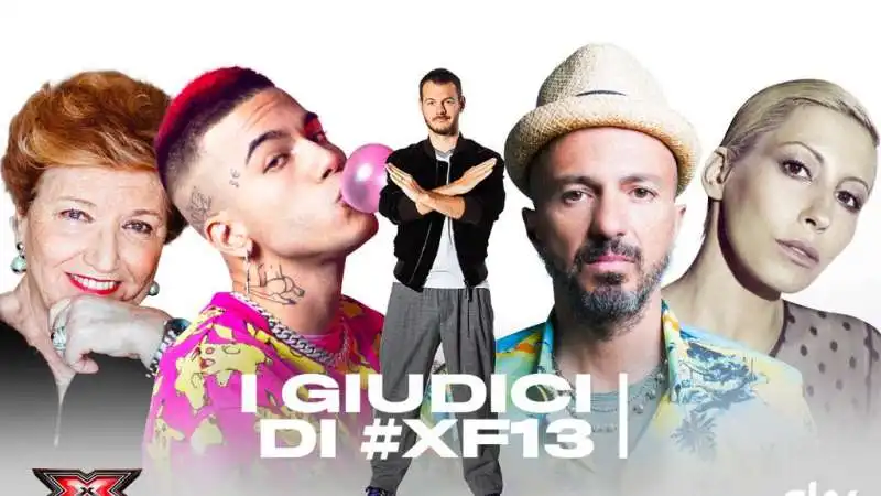 MARA MAIONCHI, SFERA EBBASTA, SAMUEL E MALIKA AYANE - I GIUDICI DI X-FACTOR 13 – 1