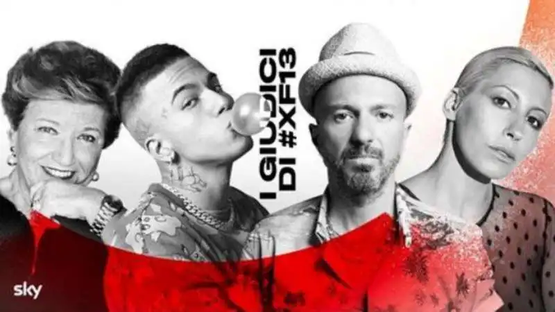 MARA MAIONCHI, SFERA EBBASTA, SAMUEL E MALIKA AYANE - I GIUDICI DI X-FACTOR 13